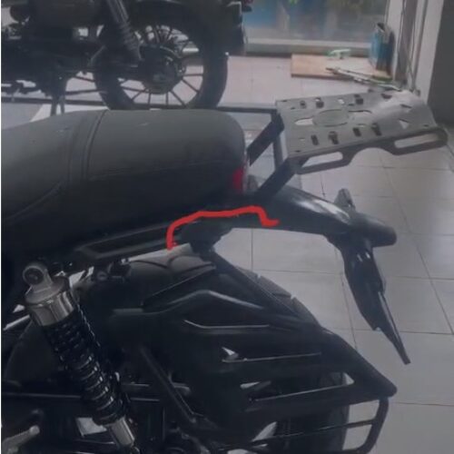 Top Rack for Honda CB350 RS (Steel)