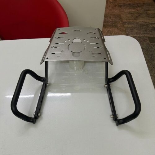 Triumph T4/Speed 400(Stainless Steel) Top rack, with grab handles