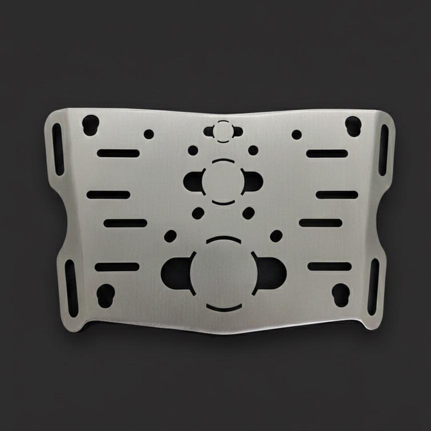 Top Rack plate for xPulse 200 (Stainless steel): - Image 2